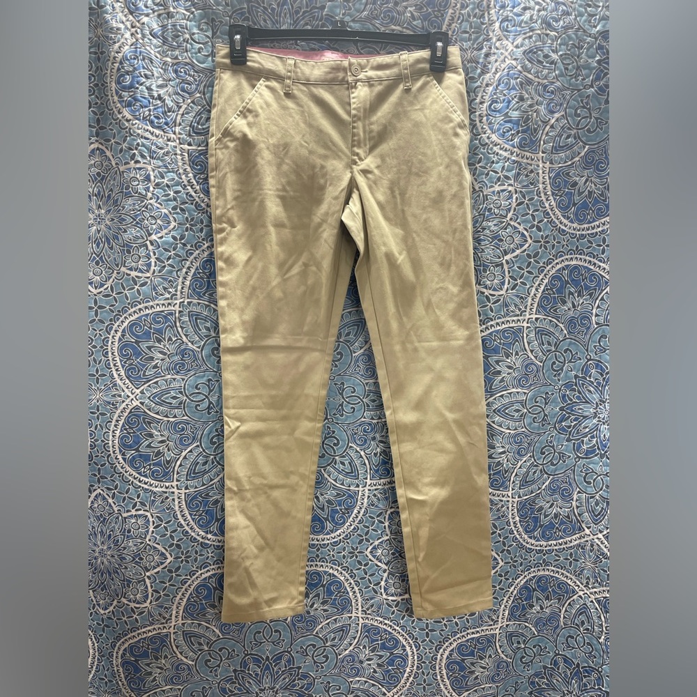 Khaki dress, school pants